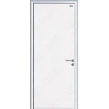 Porta de madeira elegante branca, porta lisa branca, porta de Wenge